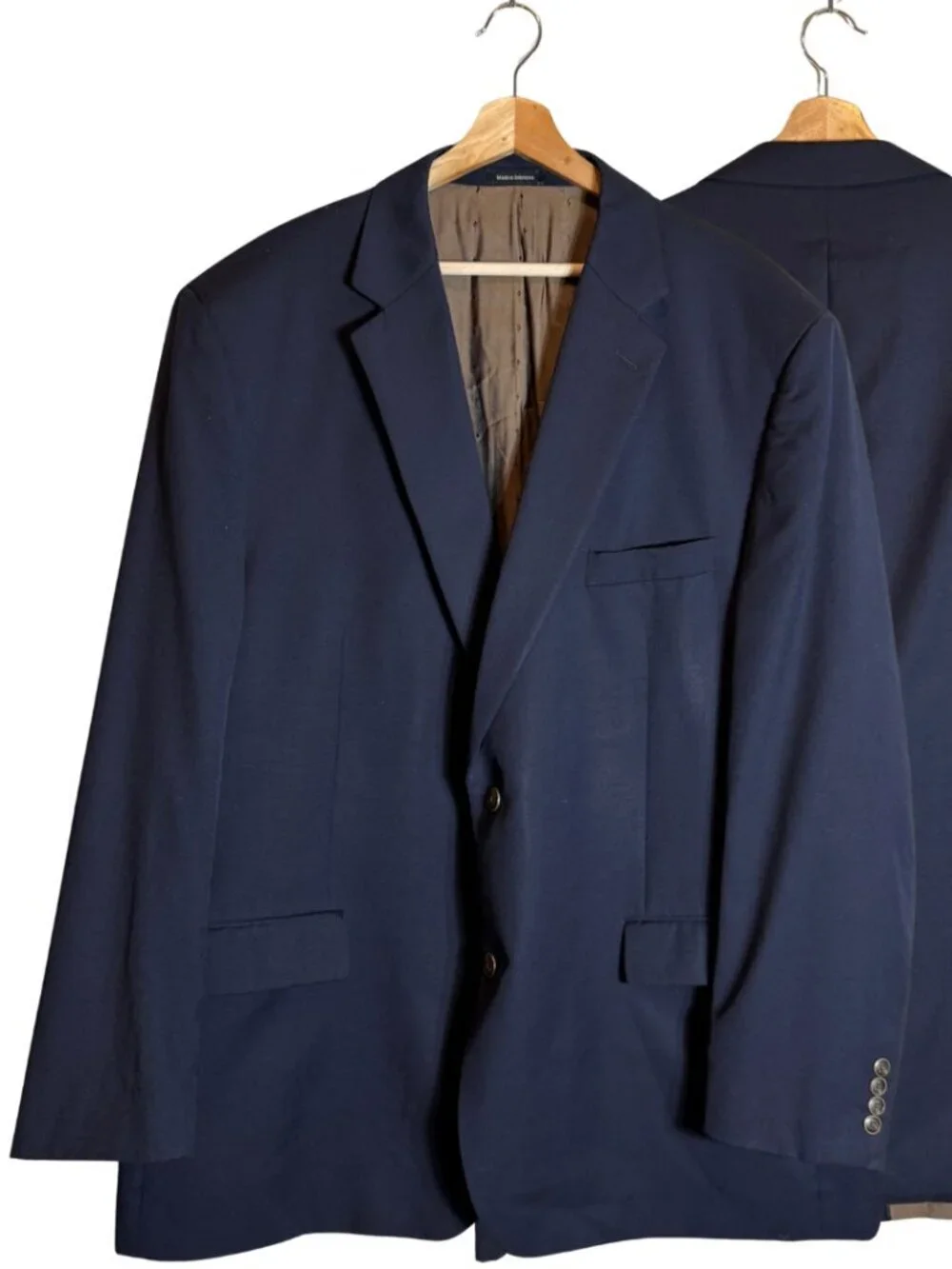 Joseph & Feiss Gold Wool Sport Coat Dinner Jacket Blazer Men's 52L Blue Career